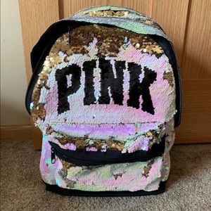 PINK Sparkly backpack